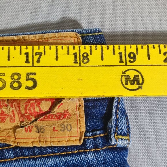 Levi's 514 jeans men's size W36/L30 medium washed denim blue colour straight leg - Picture 14 of 16